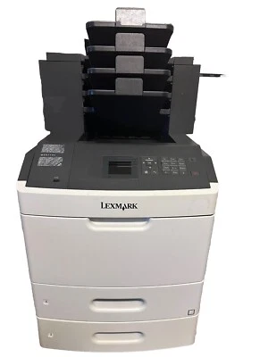 Lexmark MS811DN Laser Printer Dual Tray plus mailbox bin  - Image 1 of 4