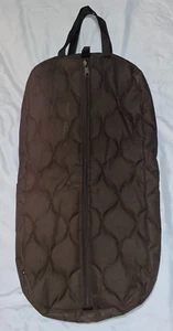 DELUXE 3 POSITION QUILTED BLACK BRIDLE BAG 28'' X 14'' X 3'' 600 DENIER - Picture 1 of 5