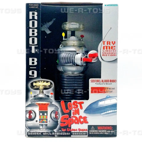 Lost in Space The Classic Series Robot B-9 Electronic 10.5" Action Figure 1997 Cover