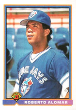 1991 Bowman #9 Roberto Alomar Toronto Blue Jays HOF