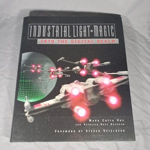 Industrial Light and Magic Into the Digital Realm Hardcover 1996 Lucasfilm Book - Foto 1 di 9