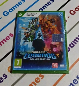 MINECRAFT LEGENDS DELUXE EDITION XBOX ONE & SERIES X - NEU VERSIEGELT ITALIENISCH  - Bild 1 von 2