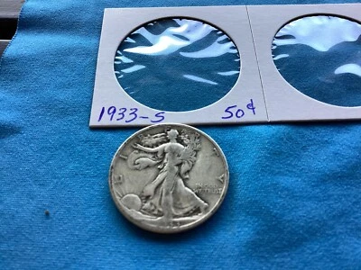 1933 S Walking Liberty Half Dollar - Image 1 of 4