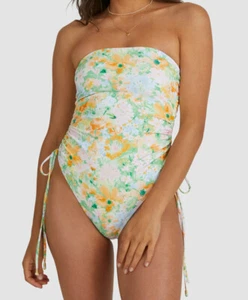 NEW WITH TAGS BILLABONG LADIES SOFT RAVE ONE PIECE SWIMSUIT SIZE 10 - Picture 1 of 14