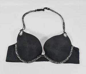 Victoria Secret Sexy Little Things Leopard Padded Push Up Multi Way Bra Sz 34B - Picture 1 of 4