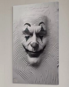 Joker Leinwandbild Batman Farbig Deko Kunst CANVAS Joaquin Pheonix abstrakt XXL - Picture 1 of 9