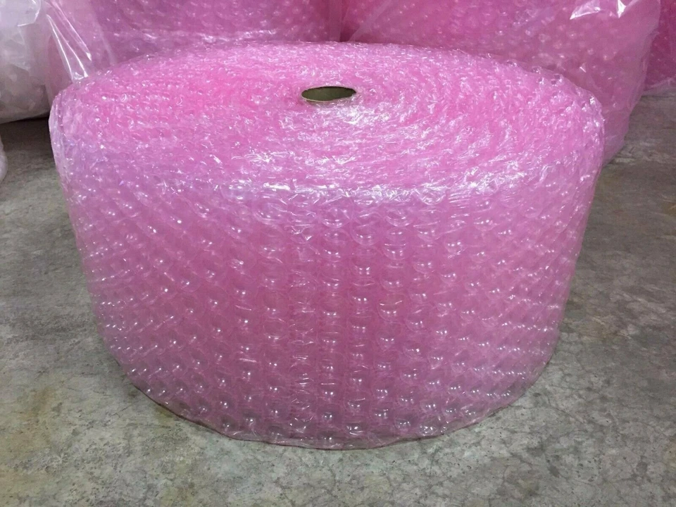 1/2" Large Bubble Cushioning Wrap Anti-Static Roll Padding 100' x 12" Wide 100FT - Image 1 of 1