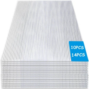 Gewächshausplatten 4mm 6mm Doppelstegplatten Stegplatten Hohlkammerplatten~ - Bild 1 von 19