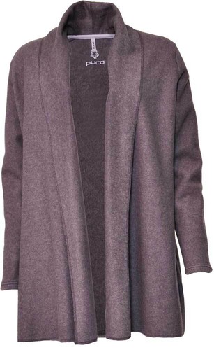 Damen Lounge Jacke,Fleecejacke,Freizeitjacke,Kuscheljacke,Softfleece,Marke Puro