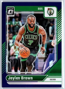 2024-25 Panini Donruss Optic Jaylen Brown Purple #206 Celtics - Picture 1 of 10