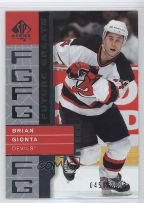 2002-03 SP Authentic Future Greats /2003 Brian Gionta #122 - Image 1 of 2