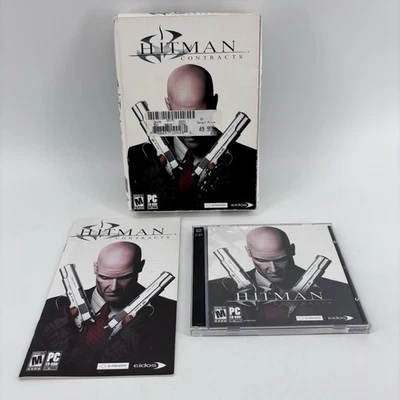 Hitman Contracts 2004 Big Box PC Game CIB Discs Are In Excellent Condition  - Image 1 of 4