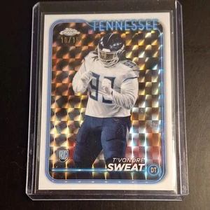 2024 Topps Chrome - Rookies T'Vondre Sweat #266 refractor (RC) 5/15 - Imagen 1 de 3