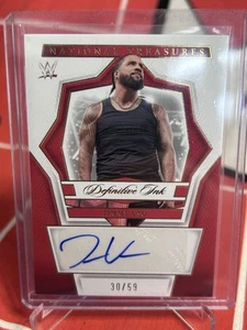 2024 Panini National Treasures WWE Jimmy Uso #DK-JUS Definitive Ink Auto /59 - Bild 1 von 4