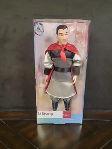 Disney Store Li Shang Classic Puppe 11 Zoll Mulan 2011 Prinzessin neuwertig  - Bild 1 von 4