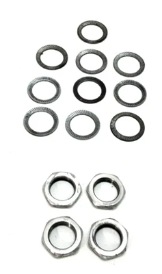 Lauterbacher RC 1/5 Scale  22mm 4 Wheel Lock Nuts and 10 Rim Lock Washers OEM - Image 1 of 4