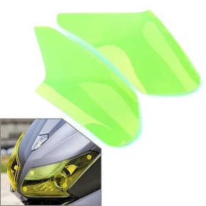 Front Headlight Cover Shield Lens Protector Green for YAMAHA T-MAX530 2013-2014 - Picture 1 of 7