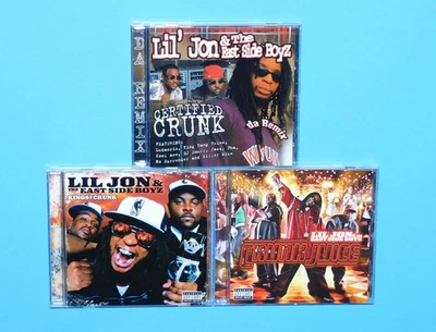 LIL' JON & THE EASTSIDE BOYZ -KINGS OF CRUNK+ CERTIFIED CRUNK+ CRUNK JUICE 3 CDS - Image 1 of 3