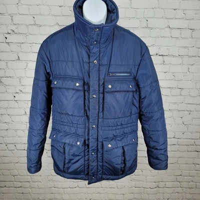 VTG Field & Stream Nylon Multiple Pockets Insulated Full Zip Jacket Size Large L - Image 1 of 4