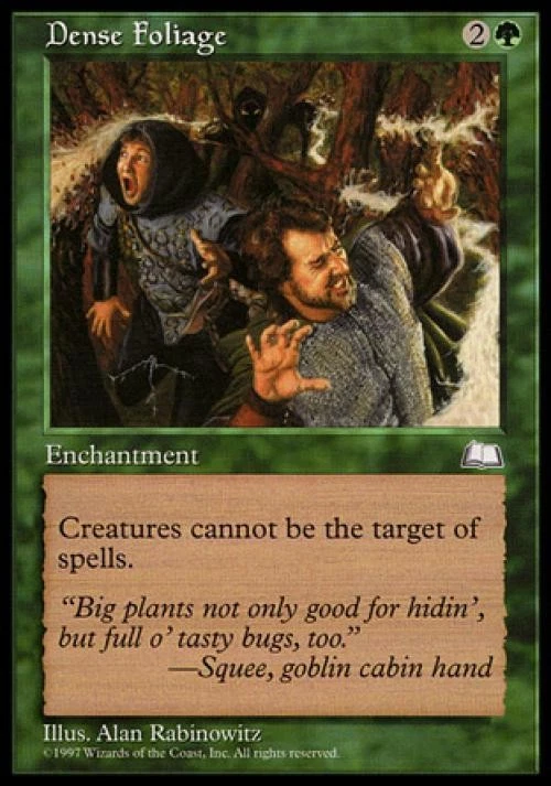 Dense Foliage - Light Play MTG Weatherlight - Image 1 of 1