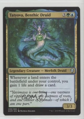 Tatyova Benthic Druid Magic: Dominaria DOM #206 - Image 1 of 2