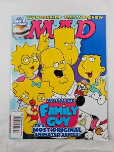 MAD Magazine October 2005 #458 Family Guy Adam Sandler Fall TV Preview - Picture 1 of 2