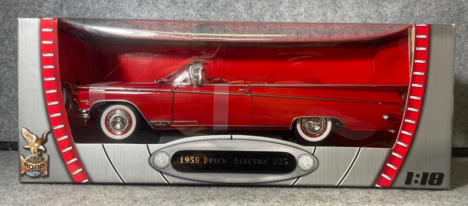 1959 Buick Electra 225 RED 1:18 Yat Ming Road Legends 92598 - Imagem 1 de 4