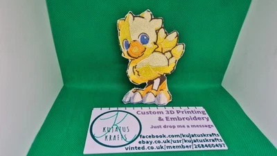 Chocobo Embroidery patch from Final Fantasy - Image 1 of 2