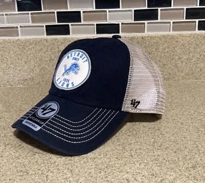 Detroit Lions '47 Brand Blue Clean Up Hat Cap -Since 1934 - Preseason Pricing - Picture 1 of 8