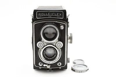 Rolleiflex Automat Modelo 2 Tessar 75mm F3.5 TLR 6x6 [Quase em perfeito estado++] "VÍDEO" B752 - Imagem 1 de 4