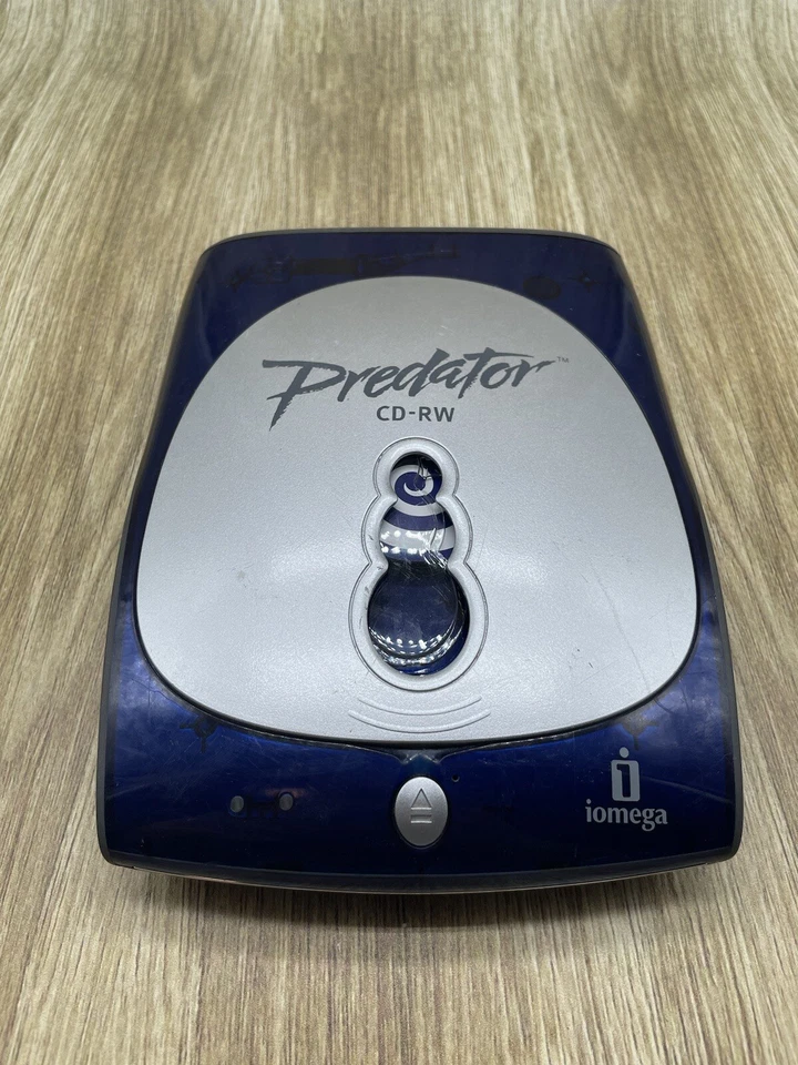 Iomega Predator CD-RW Drive Model CDRW38402EXT2-B Used For Parts - Image 1 of 4