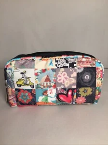 LeSportsac Exclusive LeHawaii Print Classic Cosmetic Makeup Bag - Picture 1 of 9