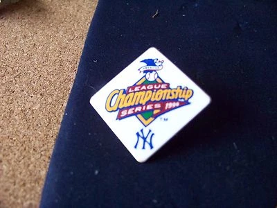 1996 ALCS American League Championship Series NY New York Yankees pin - Image 1 of 2