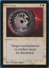 Disenchant Beta PLD White Common MAGIC THE GATHERING CARD (ID# 241871) ABUGames