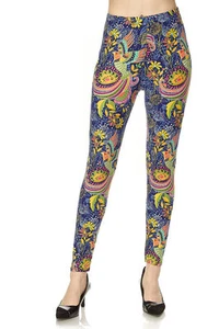 Leggings TC/88 Buttery Soft Always Bird Azul Cepillado TALLA ÚNICA  - Imagen 1 de 3