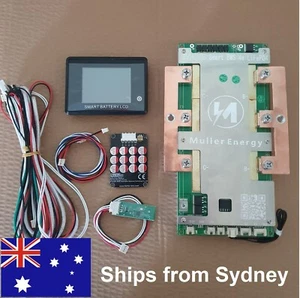 4s 12V 250A Smart LiFePO4 BMS JBD - Muller Energy - Screen - Active Balancer - Picture 1 of 3