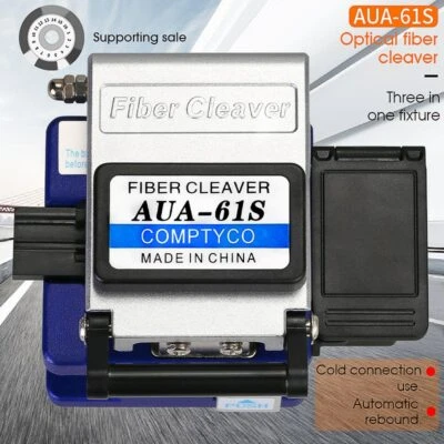 AUA-61S Optic Fiber Cutting Cable Fiber Cleaver Fiber Optic Cutter Cold Melt - Image 1 of 4