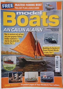 Model Boats September 2024 An Cailin Alainn Karakurt-E Maltese Fishing Boat - Picture 1 of 1