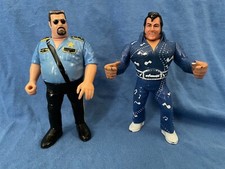 1991 Honky Tonk Man Big Boss Man WWF Series 1 Wrestling Figures WCW Titan Sports