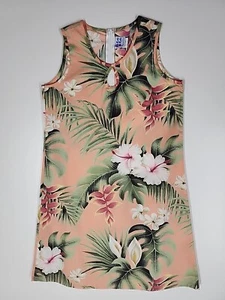 RJC Girl's Tropical Garden Short Tank Hawaiian Dress - Picture 1 of 6
