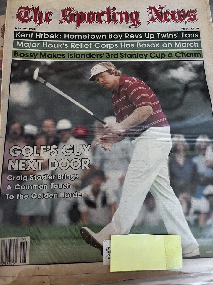 The Sporting News Craig Stadler PGA Bossy Islanders Stanley Cup 24 de mayo de 1982 Foto 1 de 1