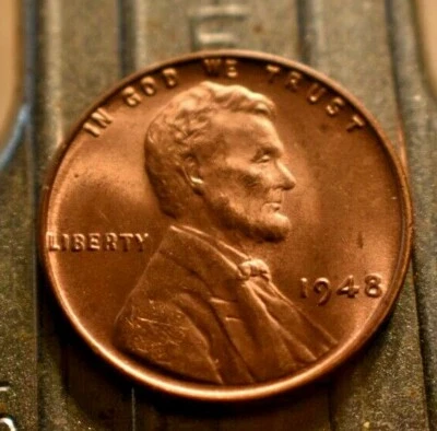 Choice! 1948-P Lincoln Wheat Cent 1c. (#8399) - Image 1 of 2