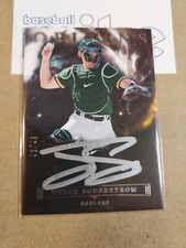 2023 Panini Chronicles Origins Tyler Soderstrom Silver Ink Auto #48/49 A's