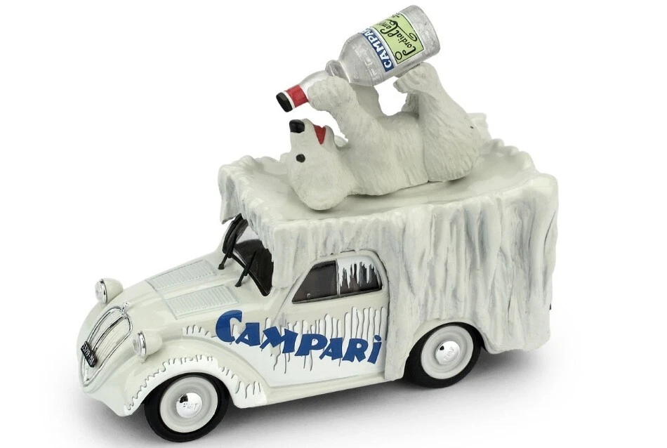 Brumm FIAT 500 FURGONE ORSO GOLOSO 1950 1:43 - Immagine 1 di 1