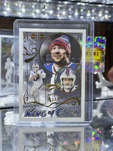 2022 Panini Illusions King of Cards Josh Allen Buffalo Bills #KC-2