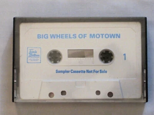 THE BIG WHEELS OF MOTOWN PROMO CASSETTE - FOUR TOPS, DIANA ROSS, SMOKIE ROBINSON - Picture 1 of 3