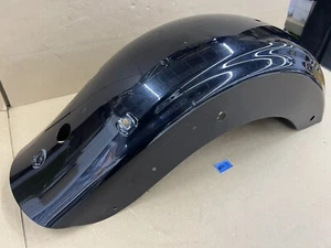 2013 OEM Harley-Davidson Street Glide Touring Rear Fender Midnight Pearl - Picture 1 of 18