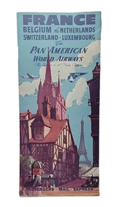 Vintage 1946 Four Continents Travel Brochure for "Pan American" 4 x 9 RRP 13 - Picture 1 of 9