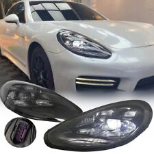 Paar für Porsche Panamera 2011-17 aufgerüstet LED Scheinwerfer DRL Blinker Licht