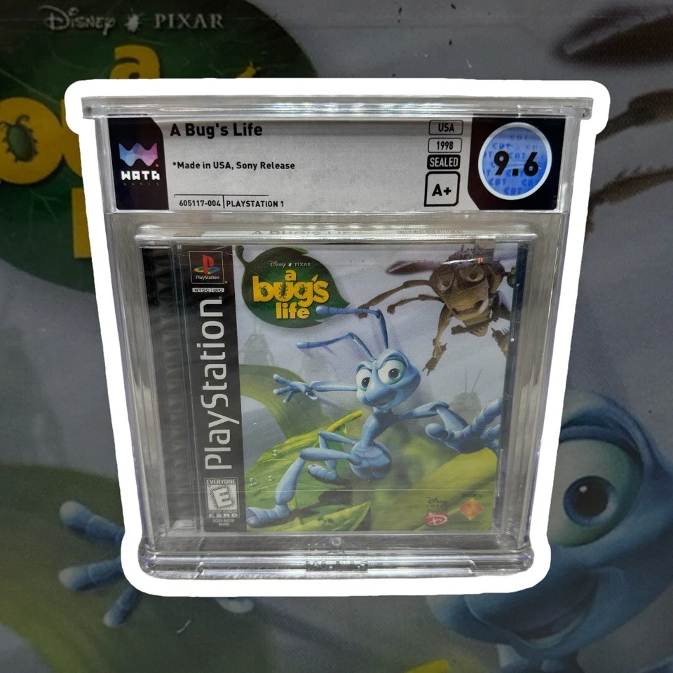 9.6 A+ 1st Print Disney’s A Bug's Life Sony PlayStation 1 PS1 WATA NOT VGA CGG - Image 1 of 4